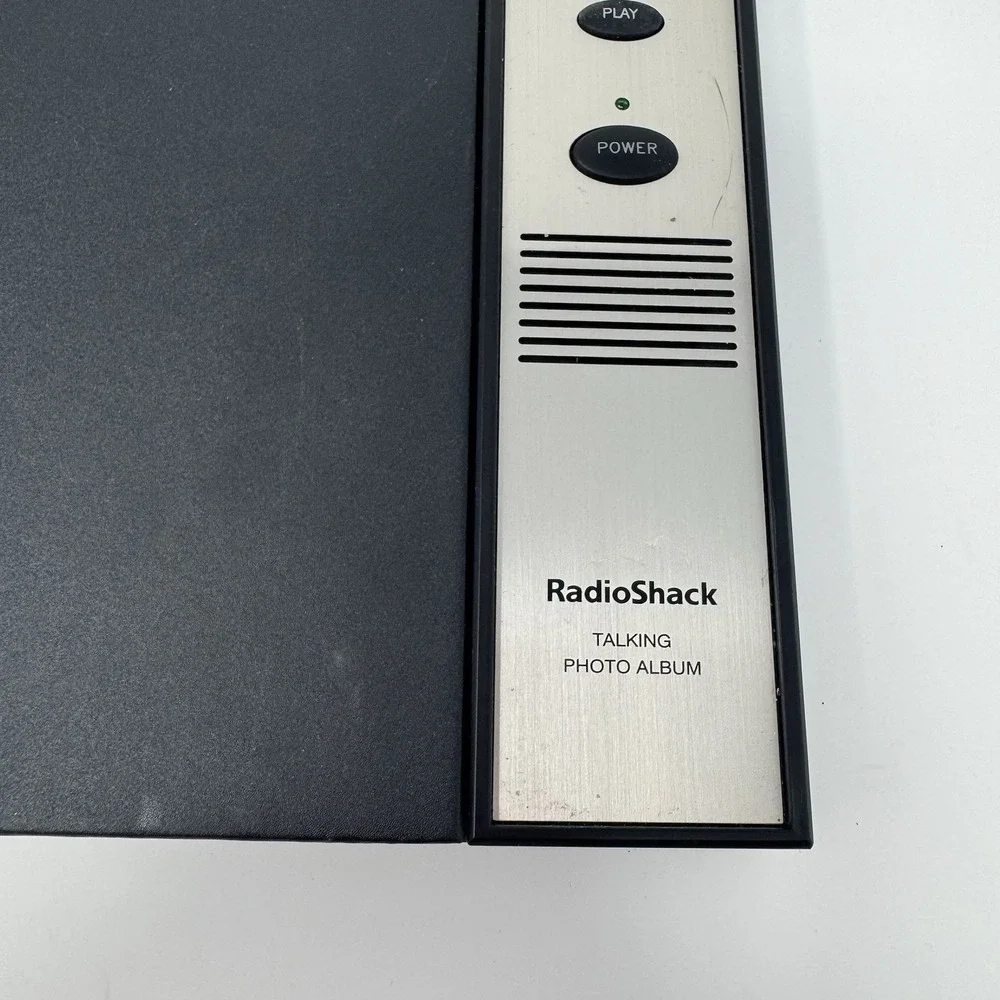 Recording Talking Photo Album 20 Pgs RadioShack Gift Item Memory 3x5 4x6 5x7 in